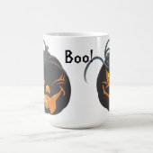 Halloween Black Jack O'Lantern Koffiemok (Center)