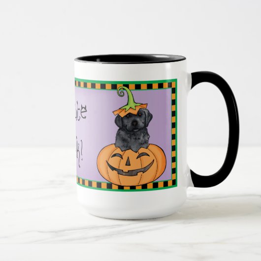 Halloween Black Lab Mok (Rechts)