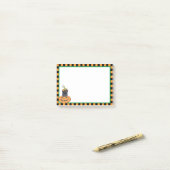 Halloween Black Lab Post-it® Notes (Op bureau)