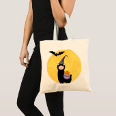 Halloween Black Llama Trick-or-treat Tote Bag (Voorkant (product))