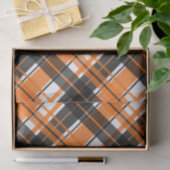 Halloween Black Oranje en White Pset Tissuepapier (Geschenk)