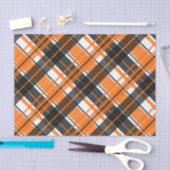 Halloween Black Oranje en White Pset Tissuepapier (Craft)