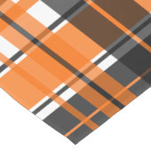 Halloween Black Oranje White Pset Korte Tafelloper (Hoek)