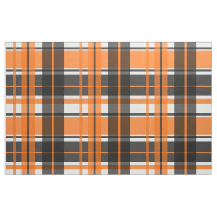 Halloween Black Oranje White Pset Stof