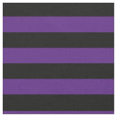Halloween Black Paarse Stripes Pattern Modern Chic Stof (Close Up)