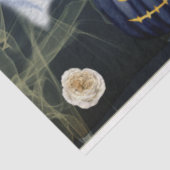 Halloween Black Pumpkin, Ghosts en Spider Web Tissuepapier (Detail)