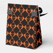 Halloween Black Skull Favor Bedankdoosjes (Achterkant)