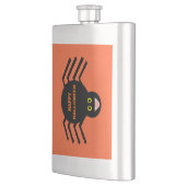 Halloween Black Spider Flask Flacon (Links)
