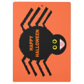 Halloween Black Spider-klembord Klembord (Achterkant)
