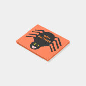 Halloween Black Spider Post merkt Pad op Post-it® Notes (Schuin)