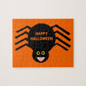 Halloween Black Spider Puzzle Legpuzzel (Horizontaal)