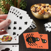 Halloween Black Spider-spelkaarten Speelkaarten (Insitu)