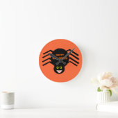 Halloween Black Spider Wall klok (Huis)