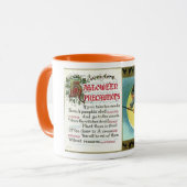 Halloween Black Witch Voorzorgsmaatregelen  Mok (Voorkant links)