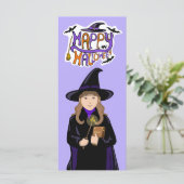 Halloween bladwijzer rackcards (Staand voorkant)