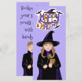 Halloween bladwijzer rackcards (Voorkant / Achterkant)