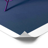 Halloween blanco uitnodiging poster (Hoek)