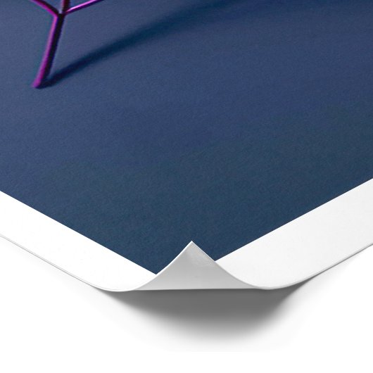 Halloween blanco uitnodiging poster (Hoek)