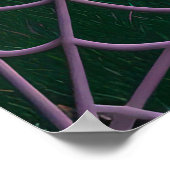 Halloween blanco uitnodiging poster (Hoek)