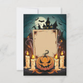 Halloween Blank Invitation Kaart (Voorkant)