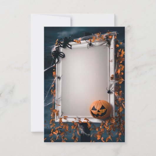 Halloween Blank Invitation Kaart #22 (Voorkant)