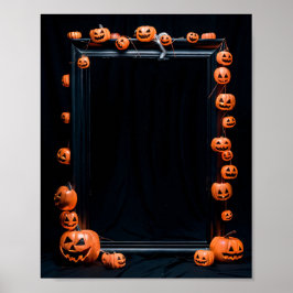 Halloween Blank Invitation Poster #1