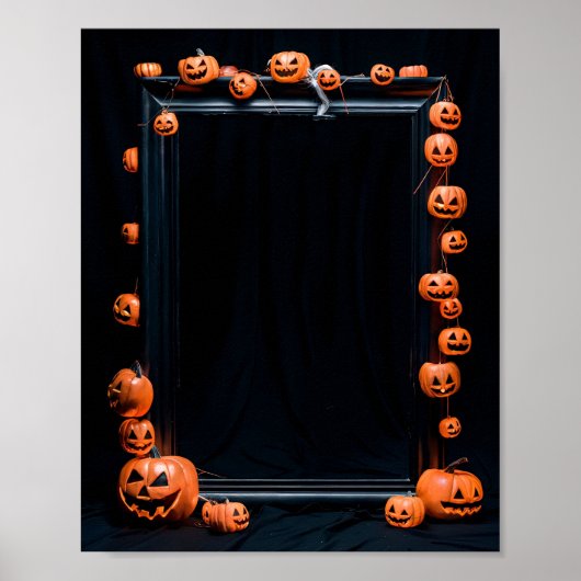 Halloween Blank Invitation Poster #1 (Voorkant)