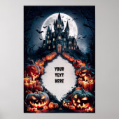 Halloween Blank Invitation Poster #10 (Voorkant)