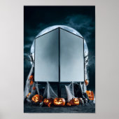 Halloween Blank Invitation Poster #2 (Voorkant)