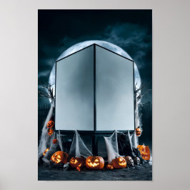 Halloween Blank Invitation Poster #2