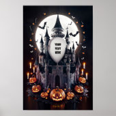 Halloween Blank Invitation Poster #3 (Voorkant)