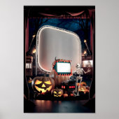 Halloween Blank Invitation Poster #3 (Voorkant)