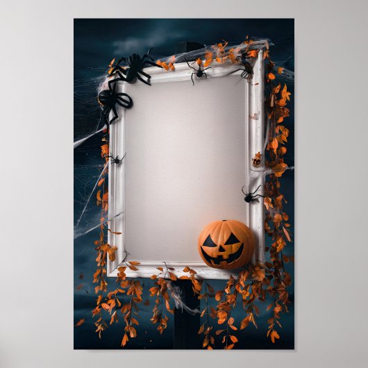 Halloween Blank Invitation Poster #4 (Voorkant)