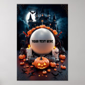 Halloween Blank Invitation Poster #5 (Voorkant)