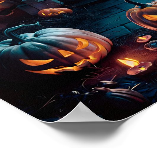 Halloween Blank Invitation Poster #6 (Hoek)