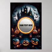 Halloween Blank Invitation Poster #6 (Voorkant)