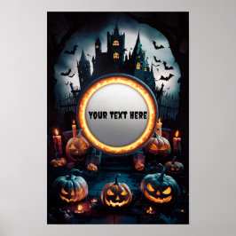Halloween Blank Invitation Poster #6