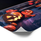 Halloween Blank Invitation Poster Lijst #10 (Hoek)
