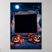 Halloween Blank Invitation Poster Lijst #10 (Voorkant)