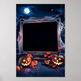 Halloween Blank Invitation Poster Lijst #10