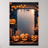 Halloween Blank Invitation Poster Lijst #13 (Voorkant)