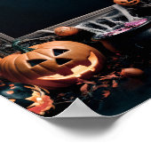 Halloween Blank Invitation Poster Lijst #5 (Hoek)