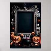 Halloween Blank Invitation Poster Lijst #5 (Voorkant)