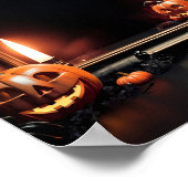 Halloween Blank Invitation Poster Lijst #6 (Hoek)