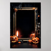 Halloween Blank Invitation Poster Lijst #6 (Voorkant)