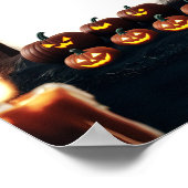 Halloween Blank Invitation Poster Lijst #7 (Hoek)