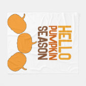 Halloween Blanket Fleece Deken (Voorkant (Horizontaal))