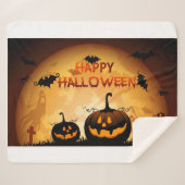 Halloween blankets sherpa deken (Voorkant (horizontaal))