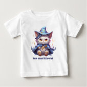 Halloween Blauwe Heks Kitten (Voorkant)