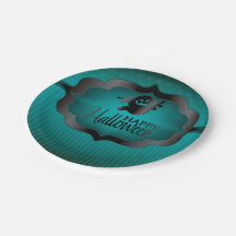 Halloween blauwgroen geest